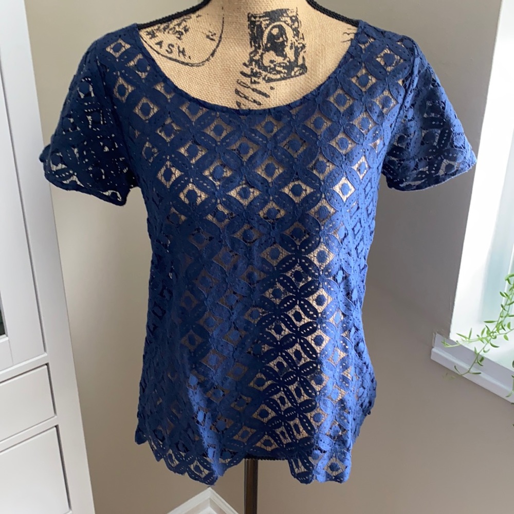 Anthropologie lace blouse